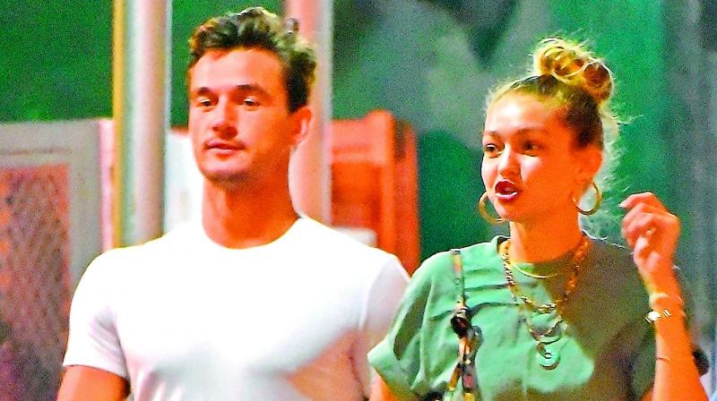 Tyler Cameron and Gigi Hadid Tyler Cameron and Gigi Hadid