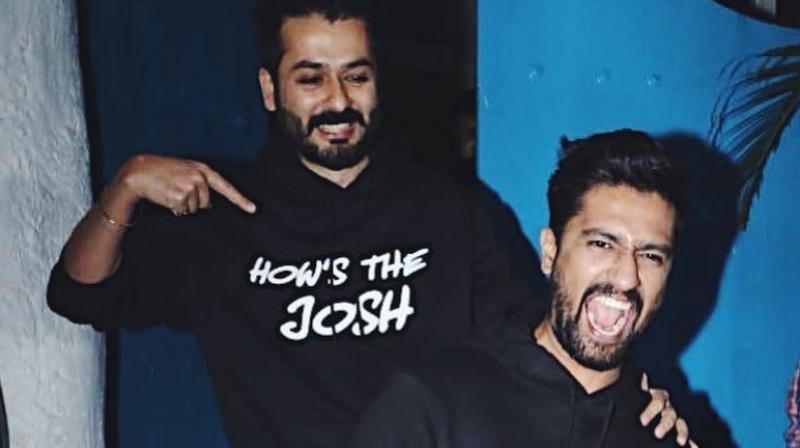 Vicky Kaushal with URI director Aditya Dhar. (Photo: Instagram) Vicky Kaushal with URI director Aditya Dhar. (Photo: Instagram)