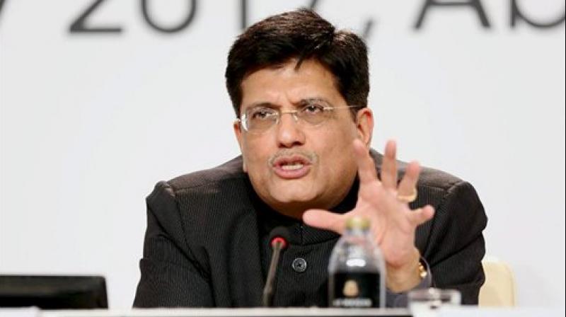 Minister of State for Power, Coal, New and Renewable Energy and Mines (Independent Charge), Piyush Goyal. (Photo: AP) Minister of State for Power, Coal, New and Renewable Energy and Mines (Independent Charge), Piyush Goyal. (Photo: AP)