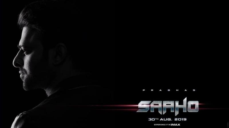 Saaho poster. Saaho poster.