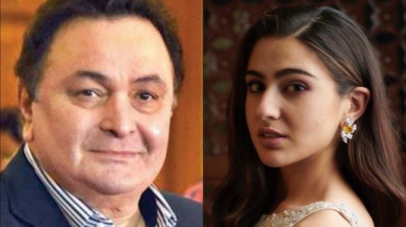 Rishi Kapoor and Sara Ali Khan. (Photo: Instagram) Rishi Kapoor and Sara Ali Khan. (Photo: Instagram)