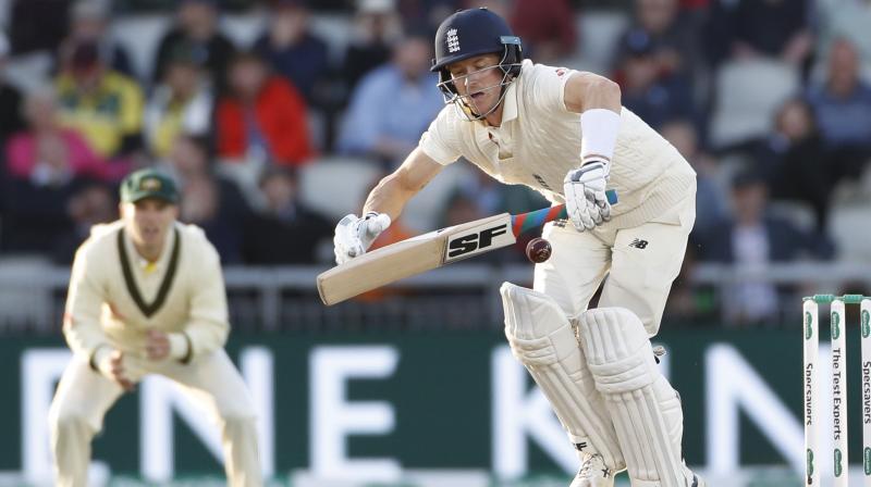 Opener Joe Denly and Ben Stokes, playing as a specialist batsman, put on 127 for the third wicket as a tiring Australia attack ran out of steam in the September sunshine. (Photo:AP) Opener Joe Denly and Ben Stokes, playing as a specialist batsman, put on 127 for the third wicket as a tiring Australia attack ran out of steam in the September sunshine. (Photo:AP)