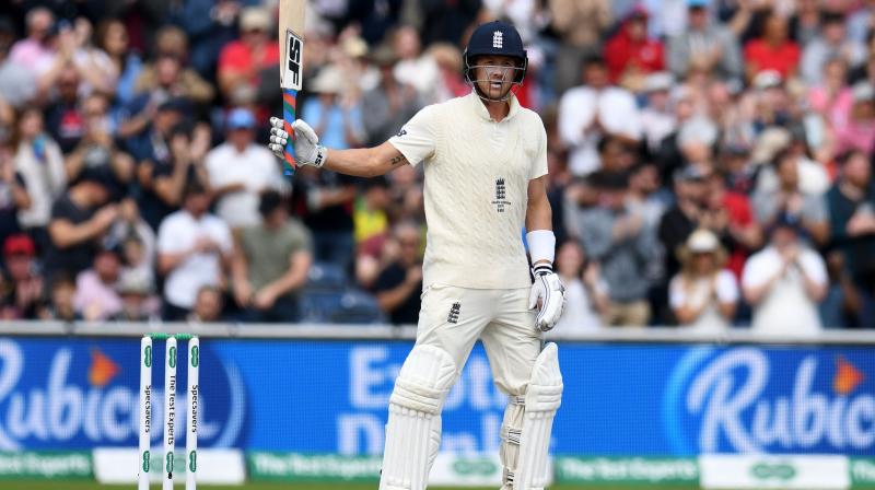 Joe Denly made a battling 94 to ensure England had a healthy lead. (Photo:AFP) Joe Denly made a battling 94 to ensure England had a healthy lead. (Photo:AFP)