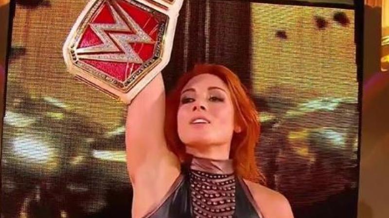 Raw Women's Champion Becky Lynch has been fined USD 10,000 by World Wrestling Entertainment (WWE) for striking a referee with a chair during her Championship Match against Sasha Banks in the Clash Of Champions on Sunday. (Photo: Sasha Banks/Instagram) Raw Women's Champion Becky Lynch has been fined USD 10,000 by World Wrestling Entertainment (WWE) for striking a referee with a chair during her Championship Match against Sasha Banks in the Clash Of Champions on Sunday. (Photo: Sasha Banks/Instagram)