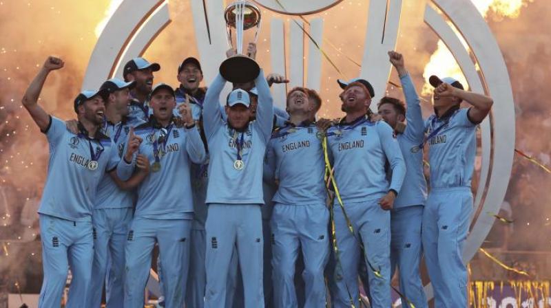 The 2019 Men's ODI World Cup that saw England lift their maiden trophy was the most watched ICC event ever with a global cumulative average live audience of 1.6 billion. (Photo:AP) The 2019 Men's ODI World Cup that saw England lift their maiden trophy was the most watched ICC event ever with a global cumulative average live audience of 1.6 billion. (Photo:AP)