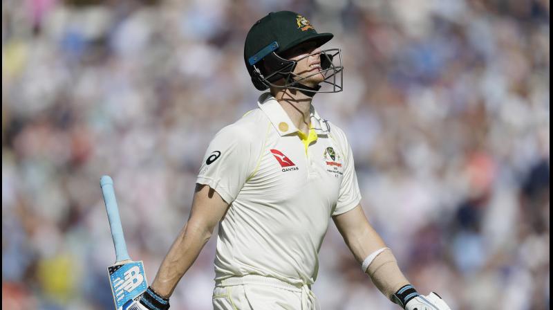Steve Smith returned to international cricket to a chorus of boos but he walked off the pitch at the Oval to a standing ovation after a summer of Ashes redemption. (Photo:AP/PTI) Steve Smith returned to international cricket to a chorus of boos but he walked off the pitch at the Oval to a standing ovation after a summer of Ashes redemption. (Photo:AP/PTI)