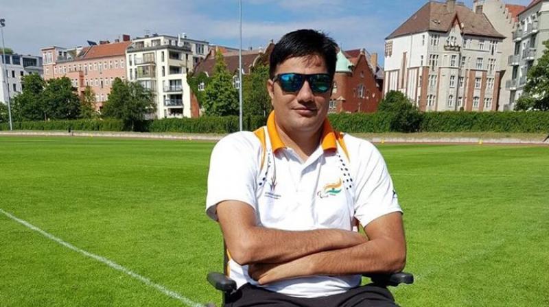 Amit Kumar Saroha is the first quadriplegic to represent India at a Paralympic Games (London 2012). (Photo: Amit Kumar Saroha/ Facebook) Amit Kumar Saroha is the first quadriplegic to represent India at a Paralympic Games (London 2012). (Photo: Amit Kumar Saroha/ Facebook)