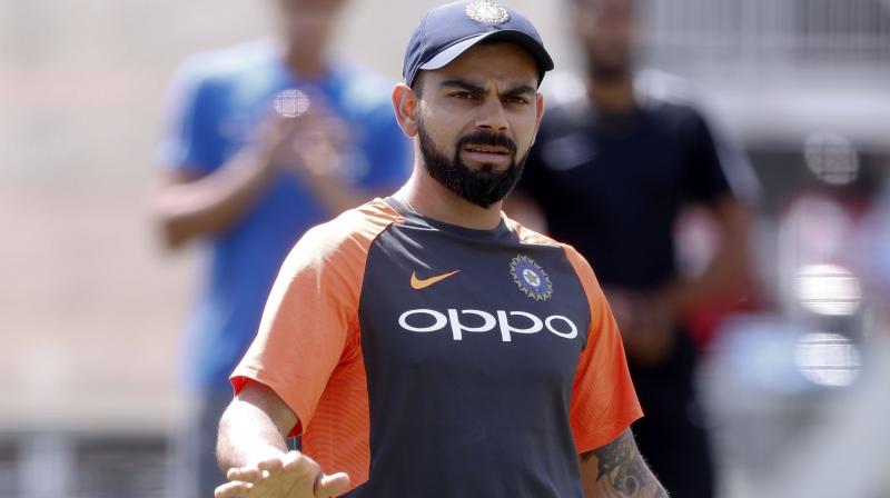 Having lost the closely-contested first Test by a margin of 31 runs, skipper Virat Kohli indicated that his team could field two spinners to capitalise on the pitch when it is worn out while speaking at a press conference ahead of the second Test. (Photo: AP) Having lost the closely-contested first Test by a margin of 31 runs, skipper Virat Kohli indicated that his team could field two spinners to capitalise on the pitch when it is worn out while speaking at a press conference ahead of the second Test. (Photo: AP)