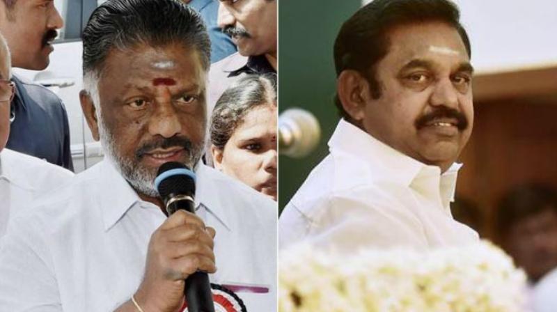 O Panneerselvam and Tamil Nadu Chief Minister Palanisamy. (Photos: PTI) O Panneerselvam and Tamil Nadu Chief Minister Palanisamy. (Photos: PTI)