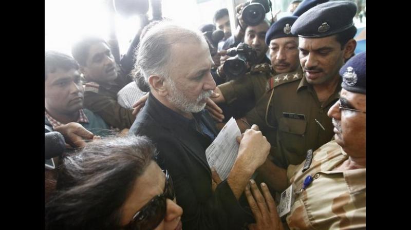 Tejpal had moved the high court against the order of Additional District and Sessions Court. (Photo: ANI) Tejpal had moved the high court against the order of Additional District and Sessions Court. (Photo: ANI)
