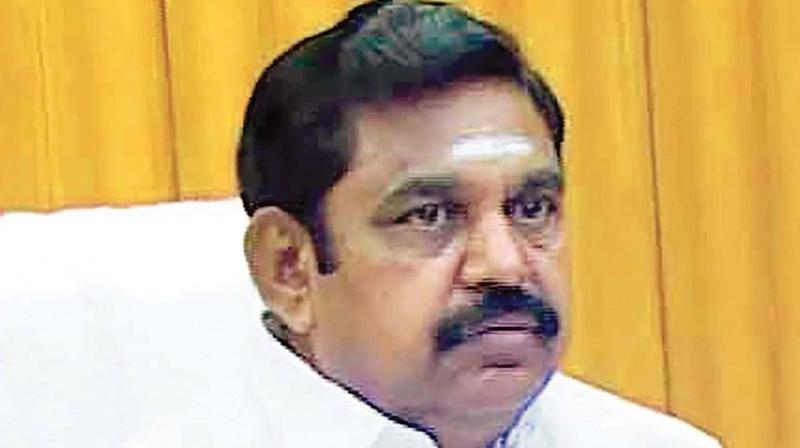 Chief Minister Edappadi K. Palaniswami Chief Minister Edappadi K. Palaniswami