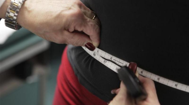 The increase in risk was eight per cent for every five cm increase in waist circumference (Photo: AFP) The increase in risk was eight per cent for every five cm increase in waist circumference (Photo: AFP)