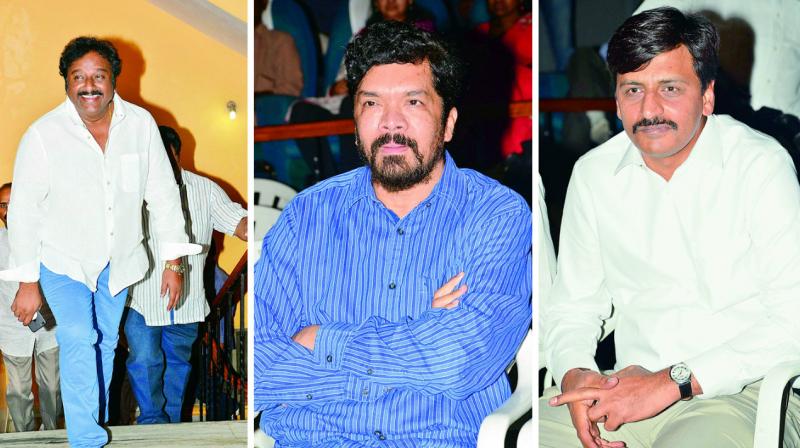 V.V. Vinayak, Posani Krishna Murali, Kranthi Madhav V.V. Vinayak, Posani Krishna Murali, Kranthi Madhav