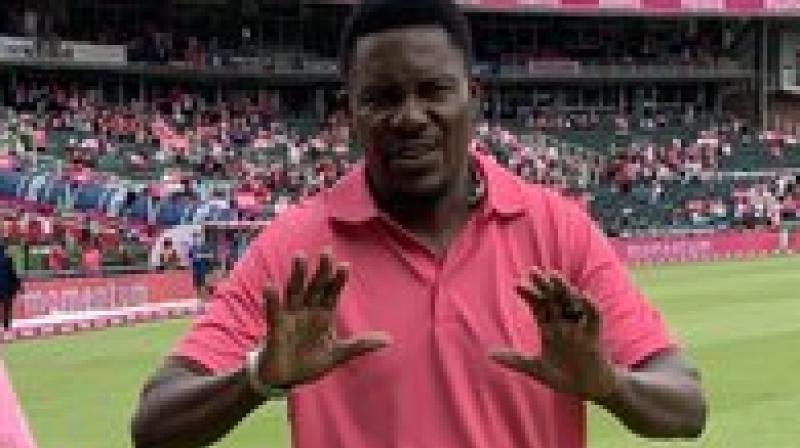 Former South Africa cricketer and commentator Mpumelelo Mbangwa. Twitter Photo Former South Africa cricketer and commentator Mpumelelo Mbangwa. Twitter Photo