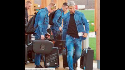 man city suitcase