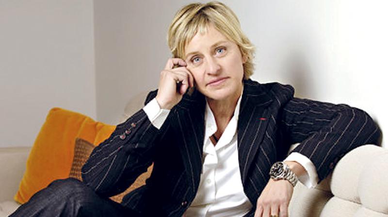 American chat show host Ellen Degeneres. DC File Photo