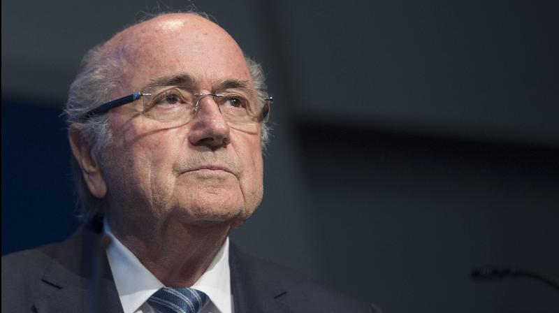 Former FIFA president Sepp Blatter. AFP Photo