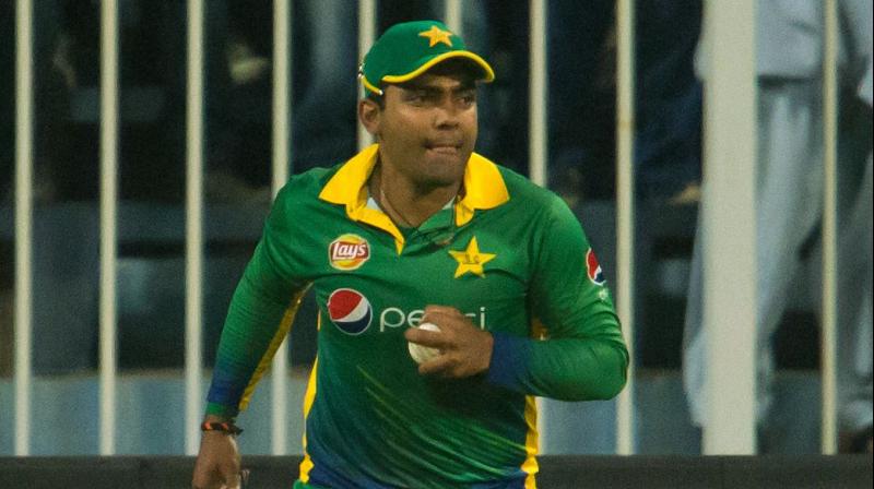 Pakistans Umar Akmal. AFP Photo