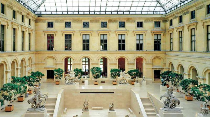 The Louvre Museum, Paris. The Louvre Museum, Paris.