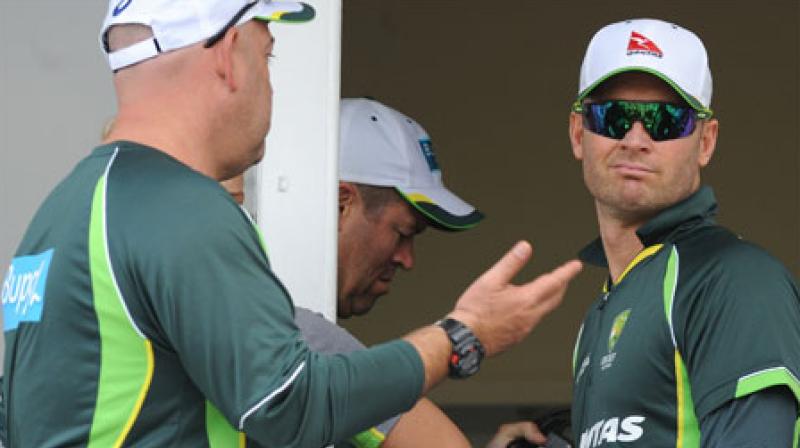 Michael Clarke, the former Australian skipper also made it clear that he has no personal issue with current national coach Darren Lehmann, but he has disagreement with the current structure of team hierarchy. (Photo: AP) Michael Clarke, the former Australian skipper also made it clear that he has no personal issue with current national coach Darren Lehmann, but he has disagreement with the current structure of team hierarchy. (Photo: AP)