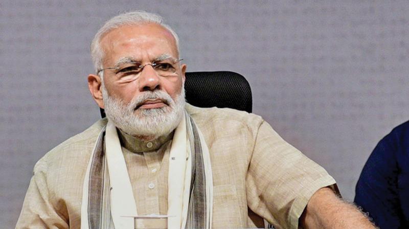 Through this event, PM Modi is aiming to mobilise support from the citizens and motivating workers for the upcoming 2019 Lok Sabha elections. (Photo: PTI | File) Through this event, PM Modi is aiming to mobilise support from the citizens and motivating workers for the upcoming 2019 Lok Sabha elections. (Photo: PTI | File)
