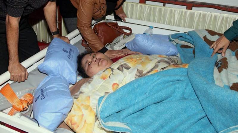 Egyptian national Eman Ahmed. (Photo: PTI) Egyptian national Eman Ahmed. (Photo: PTI)