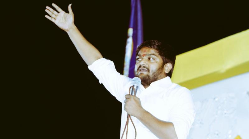 A CD of the Patidar leader has surfaced on social media, in which he can be seen with a woman in a room. (Photo:@HardikPatel_) A CD of the Patidar leader has surfaced on social media, in which he can be seen with a woman in a room. (Photo:@HardikPatel_)