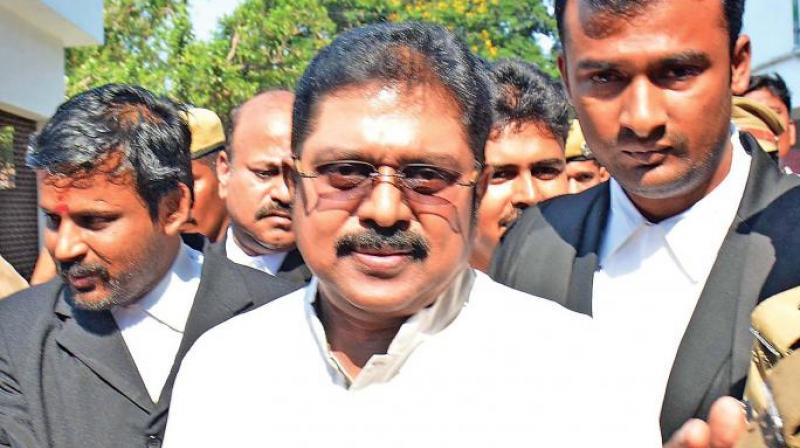 AIADMK deputy general secretary TTV Dhinakaran. (Photo: File) AIADMK deputy general secretary TTV Dhinakaran. (Photo: File)