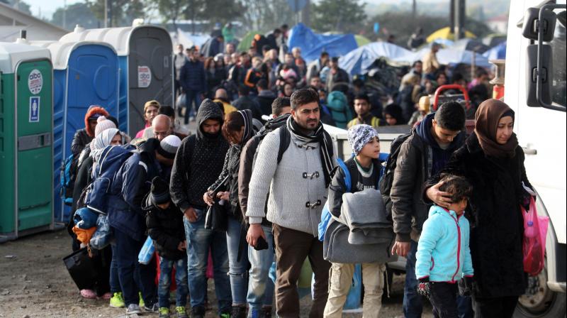 Some 7,500 of them have yet to present their cases for asylum or are refusing to answer questions about their identity. (Photo: AFP/Representational) Some 7,500 of them have yet to present their cases for asylum or are refusing to answer questions about their identity. (Photo: AFP/Representational)