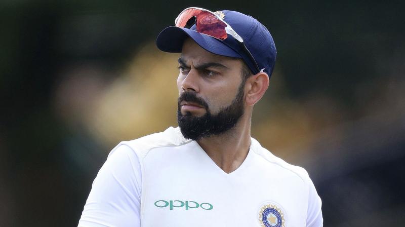Fox Sports Australia posted a video on Facebook, saying, “Virat Kohli's favourite shot in England” to state that Kohli was out caught edging the ball 7 times out of his last 10 Test innings in England. (Photo: AP) Fox Sports Australia posted a video on Facebook, saying, “Virat Kohli's favourite shot in England” to state that Kohli was out caught edging the ball 7 times out of his last 10 Test innings in England. (Photo: AP)