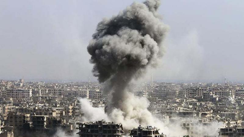 The SDF announced Sunday it had begun an operation to capture Raqa from IS, as the jihadist group also comes under pressure across the border in Iraq, where its bastion Mosul is under attack. (Photo: Representational Image/AFP) The SDF announced Sunday it had begun an operation to capture Raqa from IS, as the jihadist group also comes under pressure across the border in Iraq, where its bastion Mosul is under attack. (Photo: Representational Image/AFP)