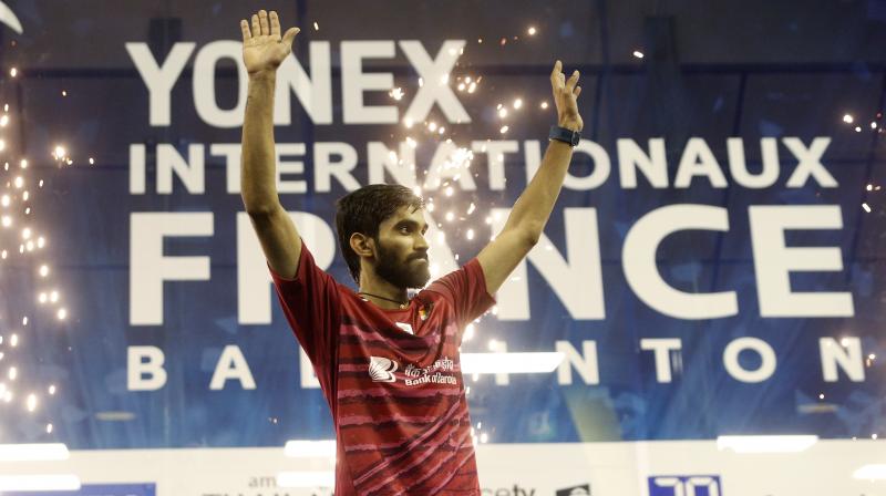 Srikanth said that world No 1 Viktor Axelsen of Denmark is still way ahead of him in terms of points.(Photo:AP) Srikanth said that world No 1 Viktor Axelsen of Denmark is still way ahead of him in terms of points.(Photo:AP)