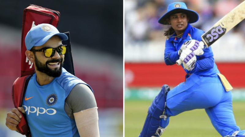 Mithali Raj (right) topped ranking charts with 753 points after Australia's Meg Lanning missed the recent series against England due to injury. (Photo:AP) Mithali Raj (right) topped ranking charts with 753 points after Australia's Meg Lanning missed the recent series against England due to injury. (Photo:AP)