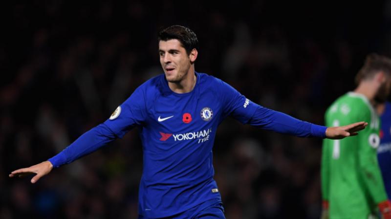 Alvaro Morata scored the winner with a header from Cesar Azpilicueta's cross. (Photo: Twitter/Chelsea) Alvaro Morata scored the winner with a header from Cesar Azpilicueta's cross. (Photo: Twitter/Chelsea)