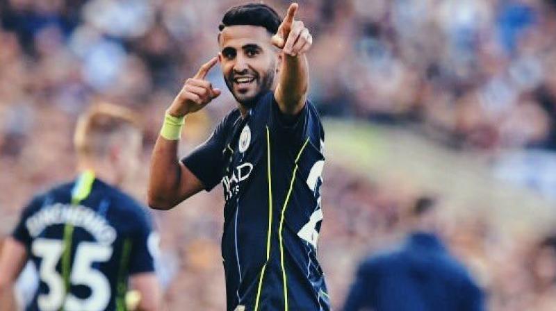 The Algerian has chipped in with seven league goals and four assists this season. (Photo: Riyad Mahrez/Twitter) The Algerian has chipped in with seven league goals and four assists this season. (Photo: Riyad Mahrez/Twitter)