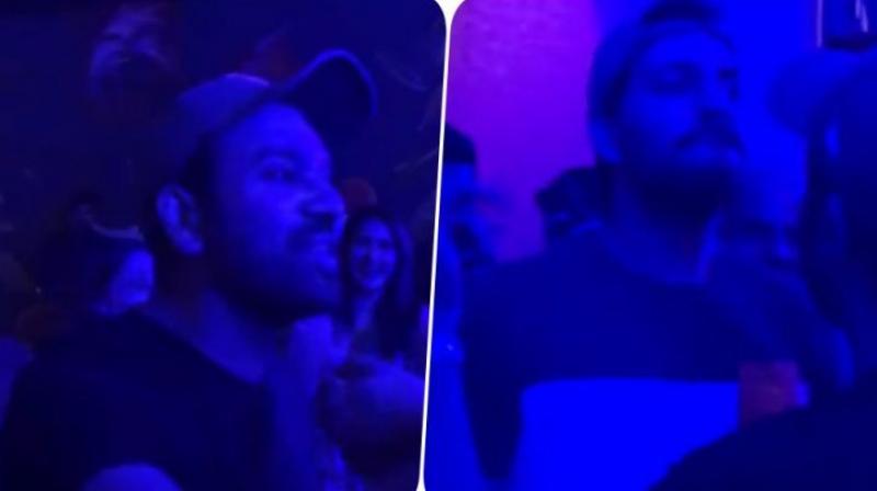 After reaching the hotel, Mumbai skipper Rohit Sharma was seen shaking a leg with Yuvraj Singh. (Photo: Mumbai Indians/ Instagram) After reaching the hotel, Mumbai skipper Rohit Sharma was seen shaking a leg with Yuvraj Singh. (Photo: Mumbai Indians/ Instagram)