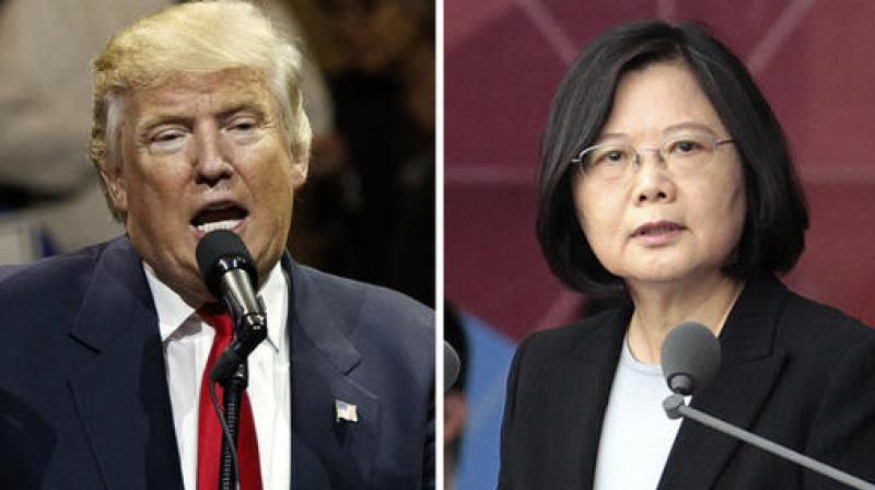 President-elect Donald Trump (L) and Taiwanese President Tsai Ing-wen (R) President-elect Donald Trump (L) and Taiwanese President Tsai Ing-wen (R)