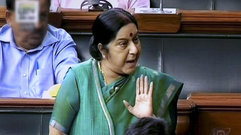 External Affairs Minister Sushma Swaraj (Photo: PTI) External Affairs Minister Sushma Swaraj (Photo: PTI)