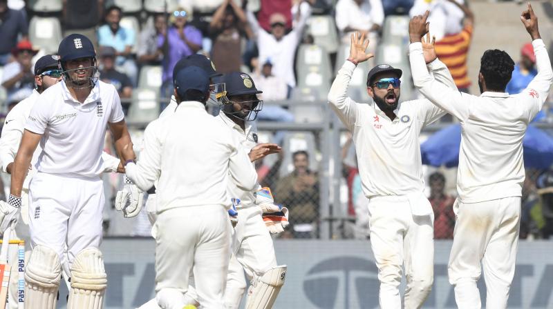 India bolwers had England in tatters at stumps on Day 4. (Photo: Rajesh Jadhav/DC) India bolwers had England in tatters at stumps on Day 4. (Photo: Rajesh Jadhav/DC)