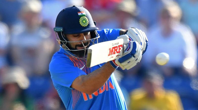 With cricket's blue riband tournament scheduled to be held in UK next year, the ODI series will give Virat Kohli an ideal opportunity to get a drift about the conditions that his men are expected to encounter at exactly same time next year. (Photo: AFP) With cricket's blue riband tournament scheduled to be held in UK next year, the ODI series will give Virat Kohli an ideal opportunity to get a drift about the conditions that his men are expected to encounter at exactly same time next year. (Photo: AFP)
