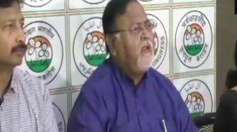 'Two days back, in Gangarampur, they had hit police officials. BJP leaders sitting in Delhi and are not understanding the situation of the state,' Chatterjee said. (Photo: ANI) 'Two days back, in Gangarampur, they had hit police officials. BJP leaders sitting in Delhi and are not understanding the situation of the state,' Chatterjee said. (Photo: ANI)