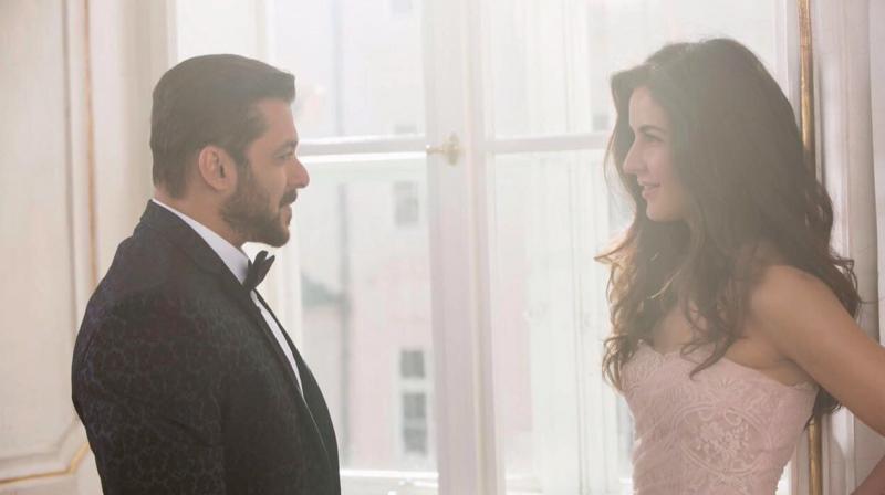 The picture that Salman shared from Tiger Zinda Hai sets. The picture that Salman shared from Tiger Zinda Hai sets.
