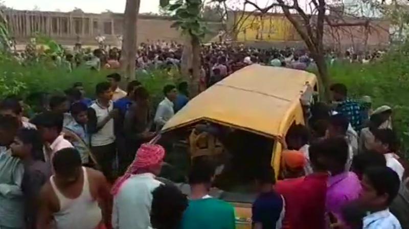 Uttar Pradesh Chief Minister Yogi Adityanath expressed his deepest condolences on the unfortunate incident and directed District Administration to provide all help and medical aid to the victims. (Photo: ANI/Twitter) Uttar Pradesh Chief Minister Yogi Adityanath expressed his deepest condolences on the unfortunate incident and directed District Administration to provide all help and medical aid to the victims. (Photo: ANI/Twitter)