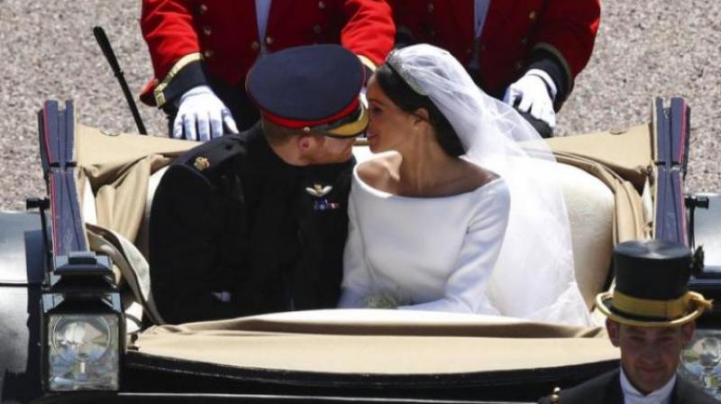 Duke and Duchess of Sussex on their wedding day on May 19, 2018. (Photo: AP) Duke and Duchess of Sussex on their wedding day on May 19, 2018. (Photo: AP)