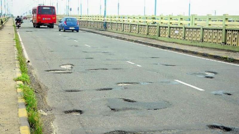 The road is being developed with increased width on both sides and proper drainage facility. (Representional Image) The road is being developed with increased width on both sides and proper drainage facility. (Representional Image)