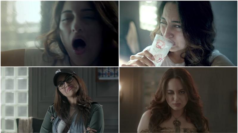 Screengrabs from the video. Screengrabs from the video.