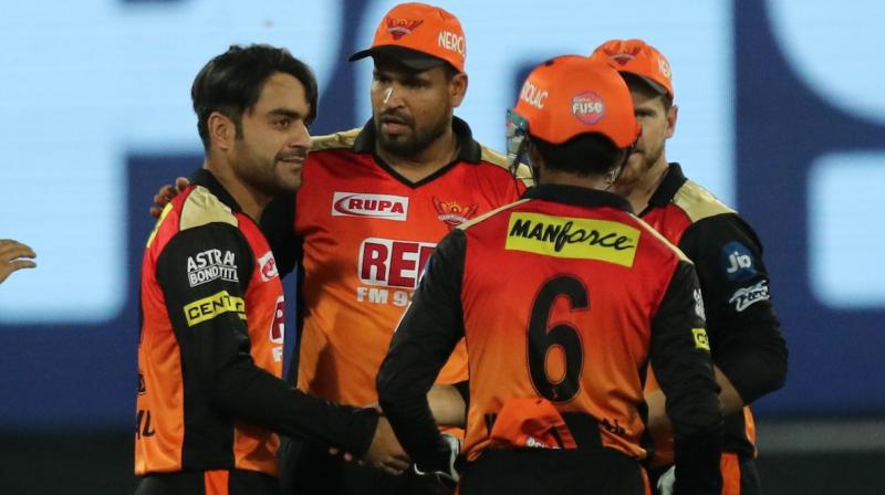 Rashid Khan led SRH's comeback. (Photo: BCCI) Rashid Khan led SRH's comeback. (Photo: BCCI)
