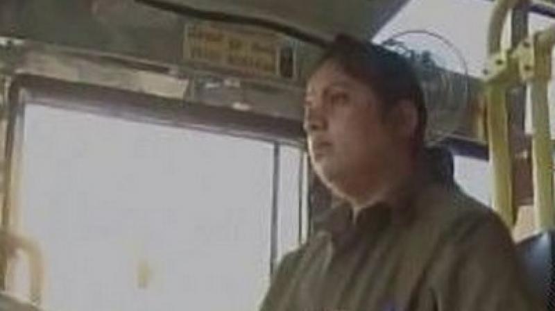 NWKRTC's first woman driver Sridevi (Photo: ANI) NWKRTC's first woman driver Sridevi (Photo: ANI)