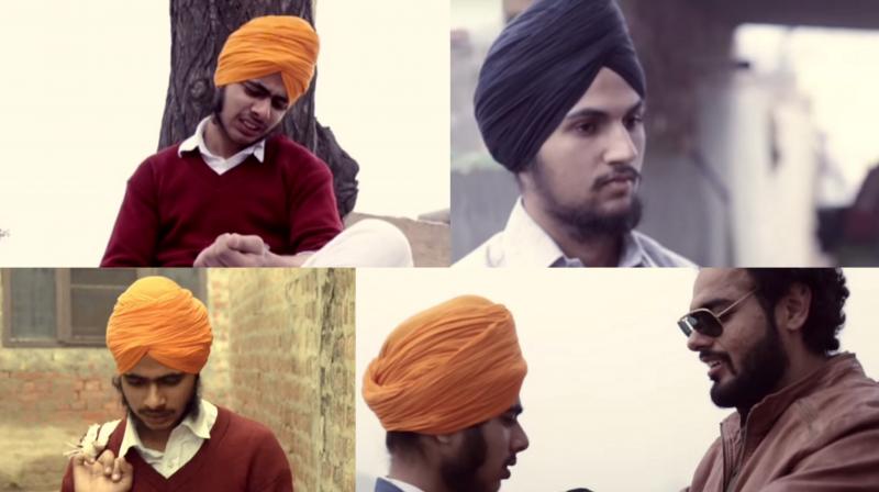 Screengrabs from the video. Screengrabs from the video.