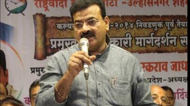 Last month, NCP MLA Avadhut Tatkare, the nephew of party MP Sunil Tatkare, also announced his decision to join the Sena. He will be inducted into the Sena on Monday evening. (Photo: Twitter | @_BhaskarJadhav) Last month, NCP MLA Avadhut Tatkare, the nephew of party MP Sunil Tatkare, also announced his decision to join the Sena. He will be inducted into the Sena on Monday evening. (Photo: Twitter | @_BhaskarJadhav)